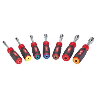Milwaukee 48-22-2507 Magnetic HollowCore SAE Nut Driver Set 7-Piece