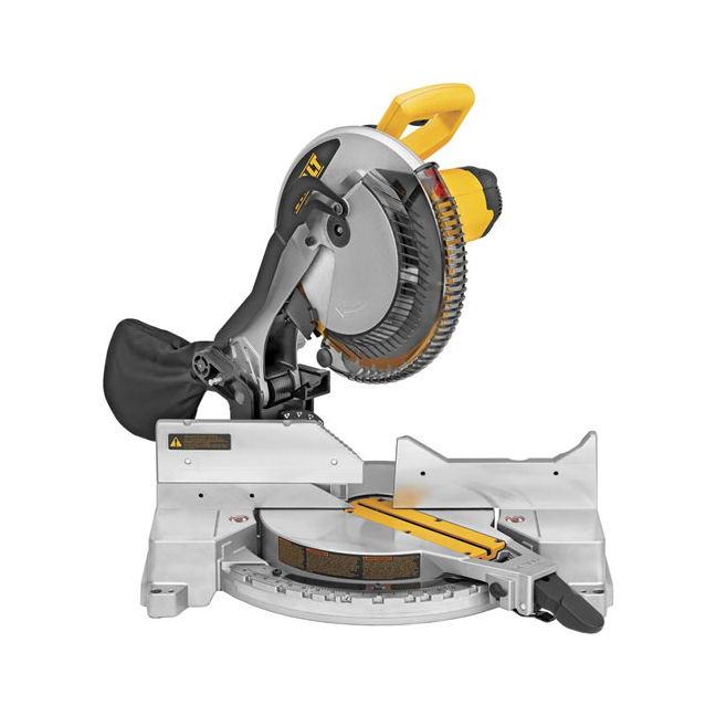 DeWALT DW715 12" Single Bevel Miter Saw - BC Fasteners & Tools Ltd.