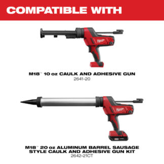 Milwaukee 2641-20 M18 Cordless Caulk and Adhesive Gun - Tool Only