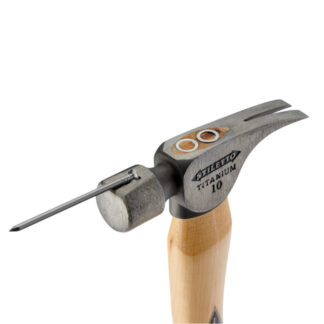 Stiletto FH10C Titanium Finish Hammer - Curved Handle