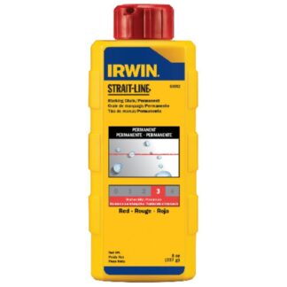Irwin 64902 8oz Red Permanent Marking Chalk