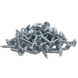 #8 Steel Framing Screws Wafer Head Phillips S-Point Zinc