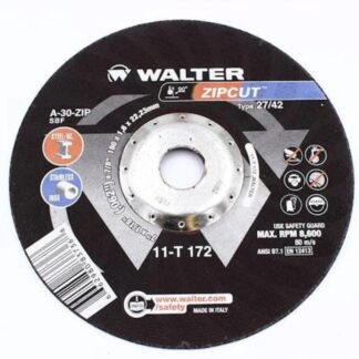 Walter 11T172 ZIPCUT Cut-Off Wheel 7" x 1/16" x 7/8" Type 27