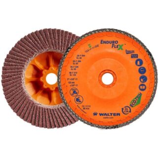 Walter 06F512 5" 120G Enduro-Flex Flap Disc for Stainless