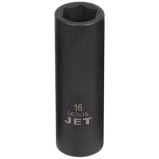 Jet 682616 1/2" Drive x 16mm 6 Point Deep Impact Socket