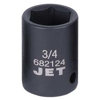 Jet 682124 1/2" Drive x 3/4" 6 Point Regular Impact Socket