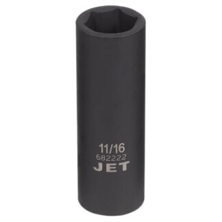Jet 682222 1/2" Drive x 11/16" 6 Point Deep Impact Socket