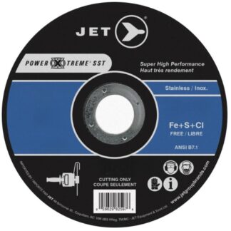 Jet 500337 7 x 1/16 x 7/8 A46PX-SST T27 POWER-XTREME SST Cut-Off Wheel
