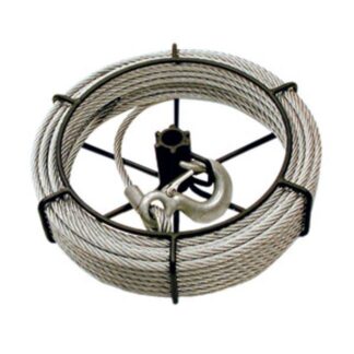 Jet 111153 1-1/2 Ton 66' Cable Assembly For Wire Grip Pullers