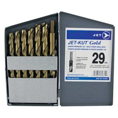 Jet 570143 29 PC JET-KUT GOLD Reduced Shank Drill Bit Set