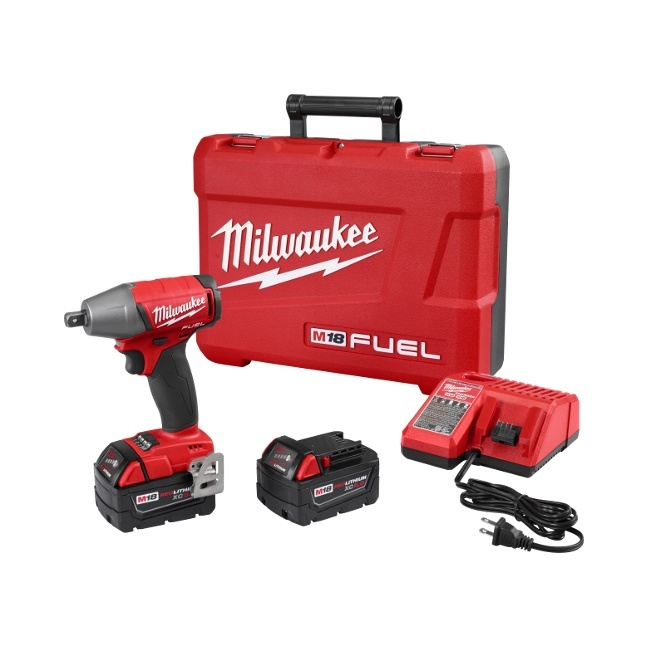 Milwaukee 2755-22 M18 FUEL 1/2" Compact Impact Wrench Kit