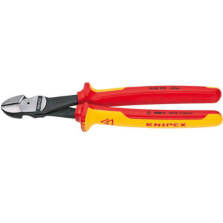 Knipex 7408250 10" (250mm) High Leverage Diagonal Cutter - 1000V Insulated