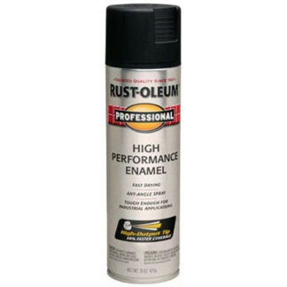 Rust-Oleum 239107 Professional Spray Paint - Semi-Gloss Black