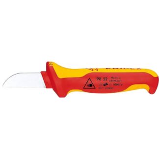 Knipex 9852 7-1/2" (190mm) VDE 1000V InsulatedCable Knife