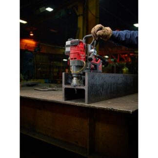 Milwaukee 2787-22HD M18 FUEL Magnetic Drill High Demand Kit In Use 1