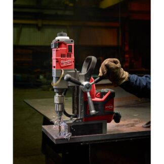 Milwaukee 2787-22HD M18 FUEL Magnetic Drill High Demand Kit In Use 2