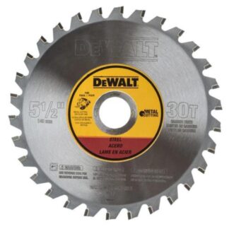 DeWalt DWA7770 5-1/2" 30T Ferrous Metal Cutting Saw Blade