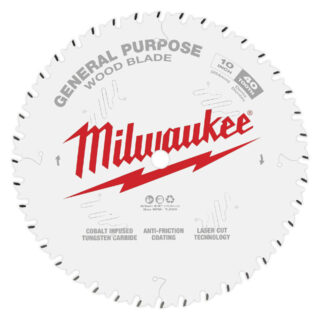 Milwaukee 48-40-1024 10" 40T General Purpose Circular Saw Blade