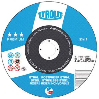 Tyrolit 920351 6" Cutoff Wheel