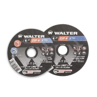 Walter 11T252 Zip+XTRA Cut-Off Wheel 5"-1/16"-7/8"
