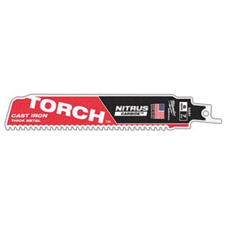 Milwaukee 48-00-5261 6" 7TPI The TORCH with NITRUS CARBIDE for CAST IRON 1PK