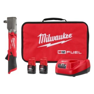Milwaukee 2565-22 M12 FUEL 1/2" Drive Right Angle Impact Wrench with Friction Ring Kit