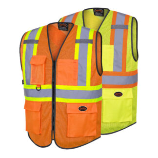 Pioneer Hi-Viz Premium Mesh Safety Vest