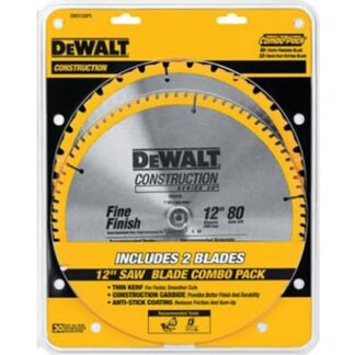 DeWalt DW3128P5 12" Mitre Saw Construction Blades
