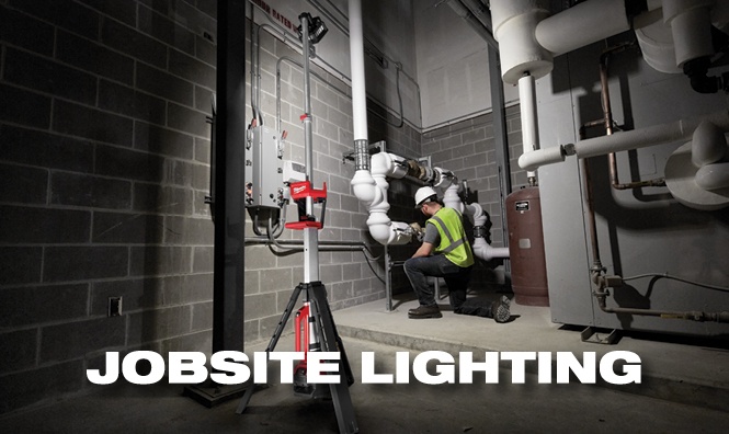 Milwaukee Tools Jobsite Lighting