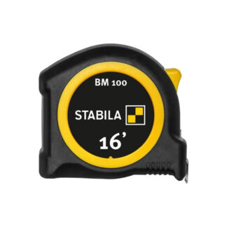 Stabila 30716 Tape Measure BM100 16ft Length inch Scale