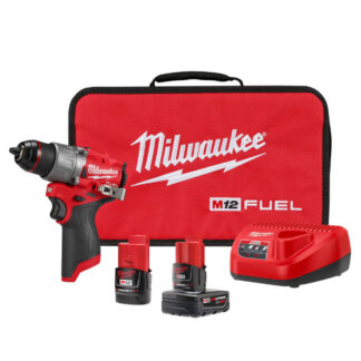 Milwaukee 3404-22 M12 FUEL™ 1/2" Hammer Drill/Driver Kit
