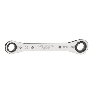 Klein 68203 5/8" x 11/16" Reverse Ratcheting Box Wrench