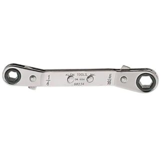 Klein 68234 1/4" x 5/16" Reversible Ratcheting Box Wrench