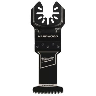 Milwaukee 49-25-1138 OPEN-LOK 1-3/8" HCS Japanese Tooth PRO-CURVE Hardwood Multi-Tool Blade