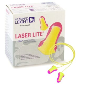 Honeywell LL-30 Laser Lite Corded Disposable Earplugs 100 Pairs/Box