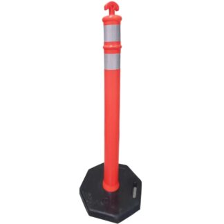 LAT022-DL100 Delineator Post and 12 Lb Base