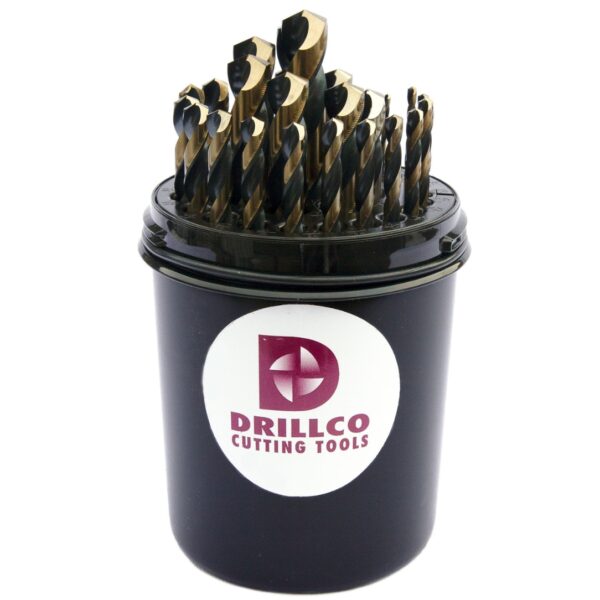 Drillco 400NW29 Nitro Heavy Duty Jobber Drill Set 1/16″ – 1/2″