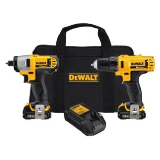 DeWalt DCK211S2 12V MAX Drill/Driver and Impact Driver Combo Kit