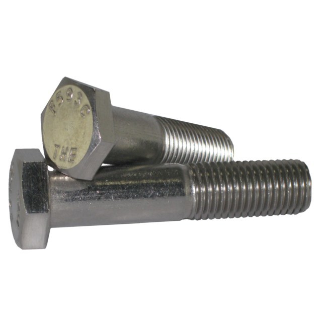BRAND NEW 7/8-9 x 5" STAINLESS HEX BOLT 