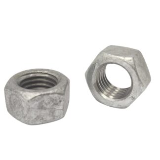 SAE Hex Nuts A304 Galvanized - (NC) Coarse Thread