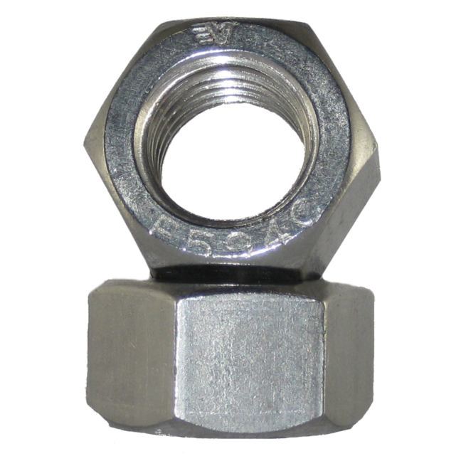 1/4"-20 Coarse Thread Finished Hex Nut Stainless Steel 316 