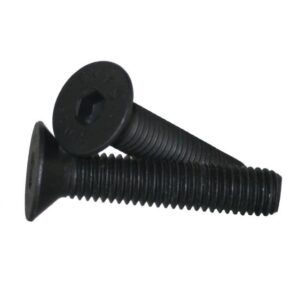 Flat Head Socket Cap Screw Black