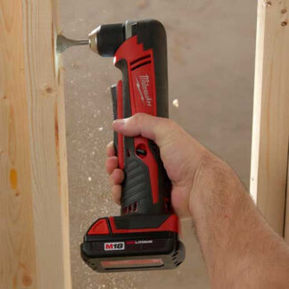 Milwaukee 2615-20 M18 Cordless Right Angle Drill In Use 1