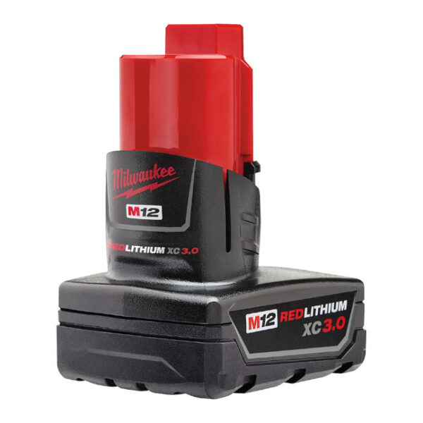 Milwaukee M12 REDLITHIUM HIGH OUTPUT CP2.5 Battery - 48-11-2425, 12V 2.5Ah