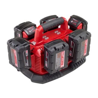 Milwaukee 48-59-1806 M18 Six Pack Sequential Charger In Use 1