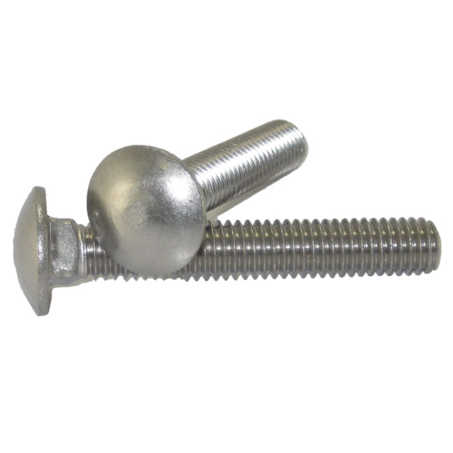 lot 200 Stainless 1/4-20 x 1 Carriage Bolt  200 PCS 