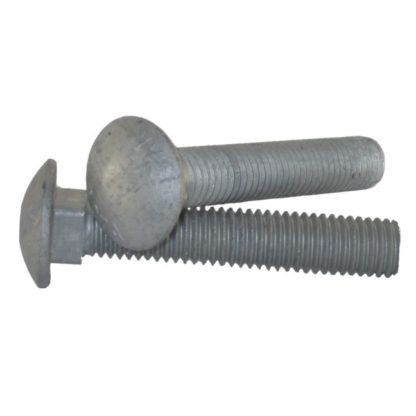 Carriage Bolts Galvanized 3/8" -16