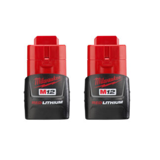 Milwaukee 48-11-2411 M12 Compact Battery Two Pack