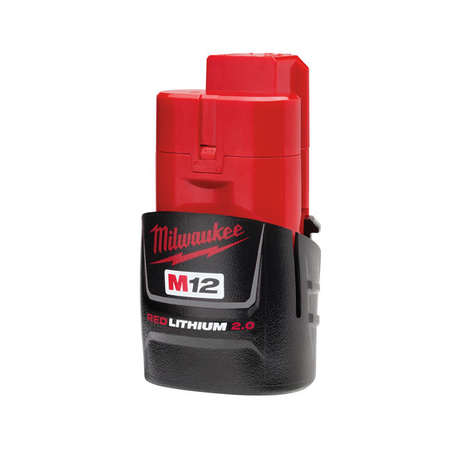 Milwaukee 48-11-2420 M12 REDLITHIUM 2.0 Compact Battery Pack 1-Pack 