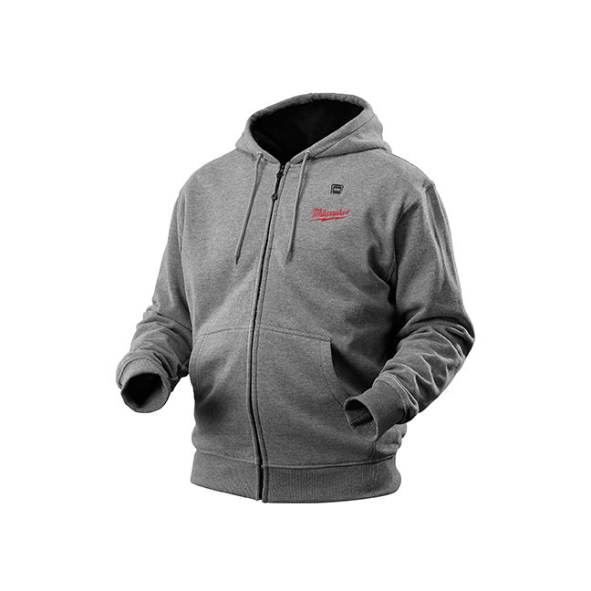 Milwaukee 2373 M12 Cordless Gray Heated Hoodie Kit